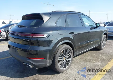 2024 Porsche Cayenne из США, поврежденный, VIN WP1AA2AY2RDA03634